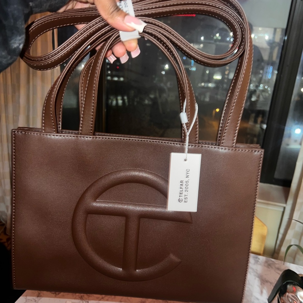Brand new shmedium chocolate telfar